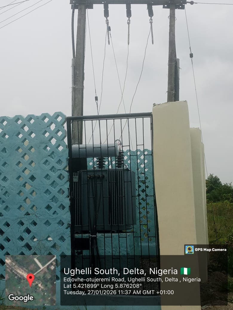 Ugbelli South Transformer Installation