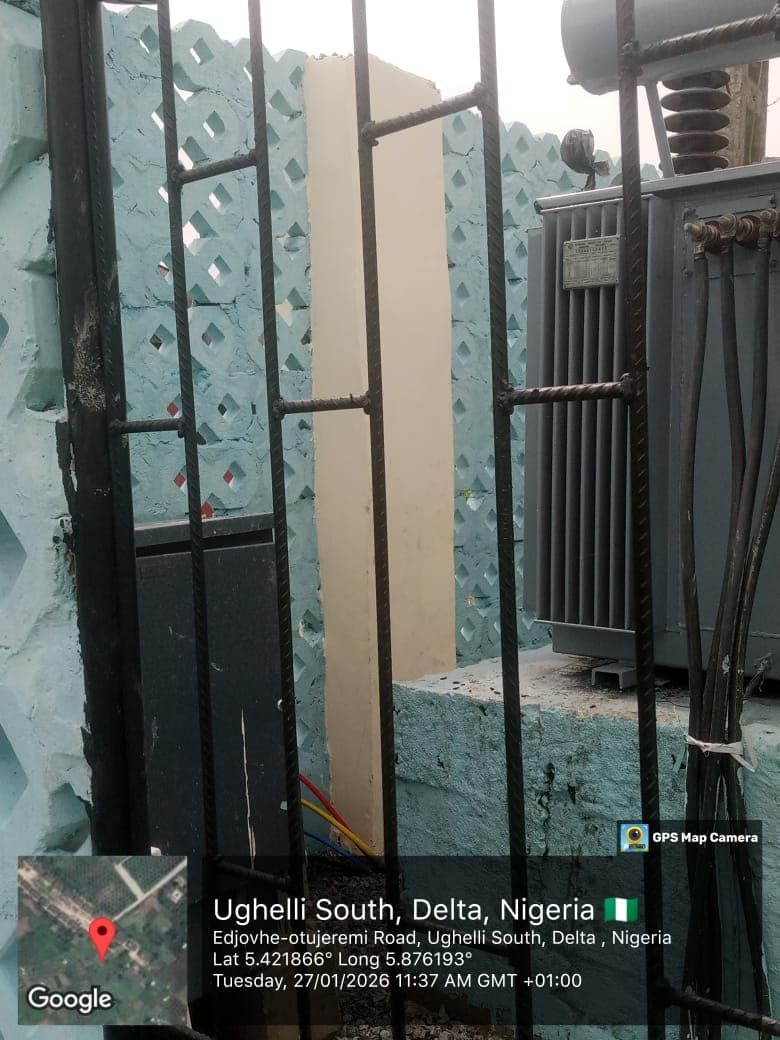Ugbelli South Transformer Installation - Site Photo 3