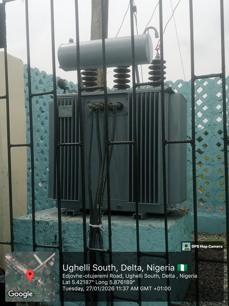 Ugbelli South Transformer Installation - Site Photo 4
