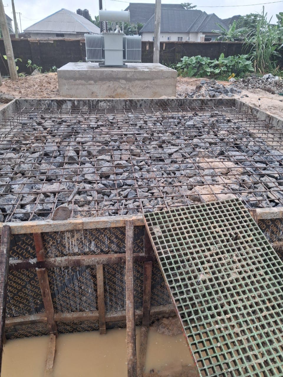 Power House and Transformer Base Construction - Site Photo 6
