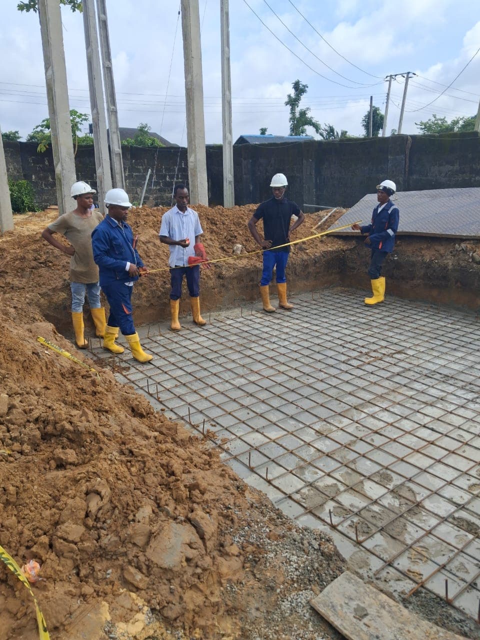 Power House and Transformer Base Construction - Site Photo 11