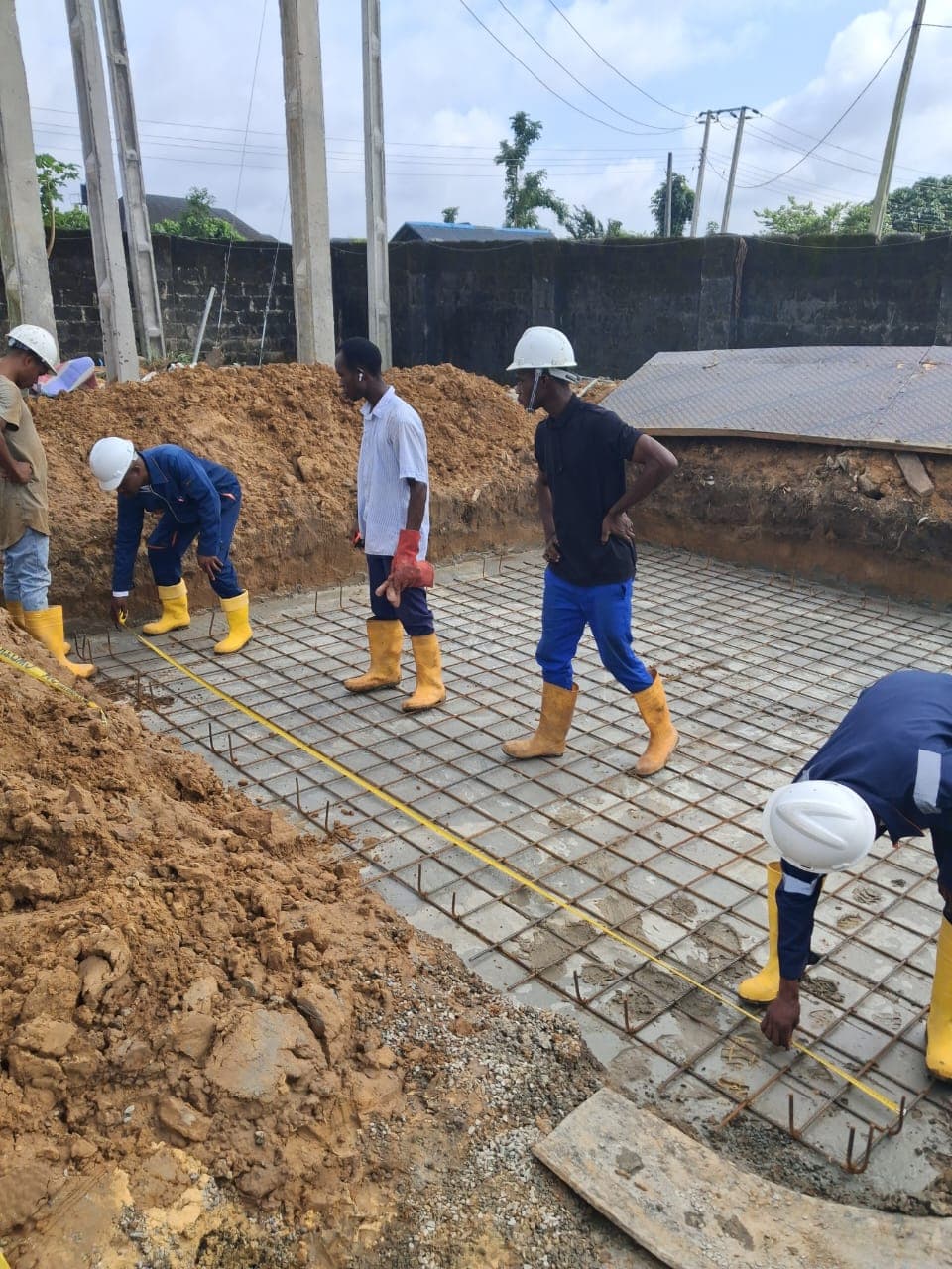 Power House and Transformer Base Construction - Site Photo 12